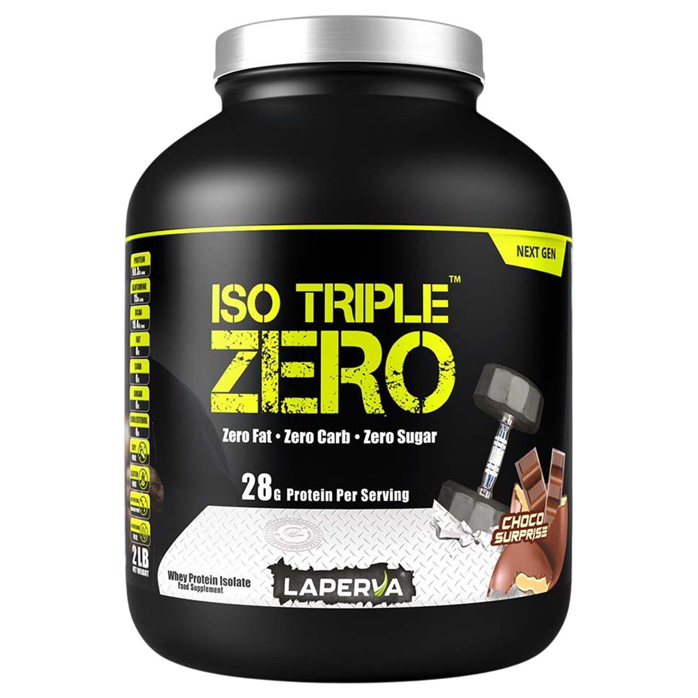 Laperva Iso Triple Zero Whey Protein - 2 lbs