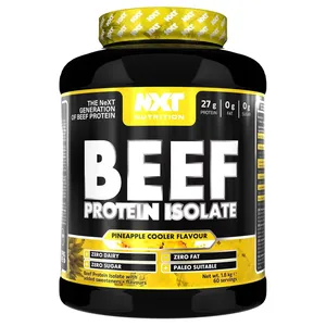 NXT Nutrition Beef Protein Isolate Pineapple Cooler, 4 lbs (1.81 kg)