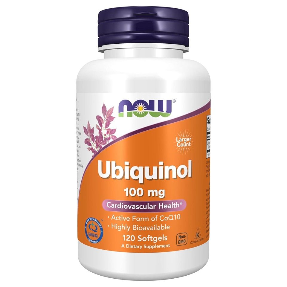 NOW Foods, Ubiquinol, 100 mg, 120 Softgels