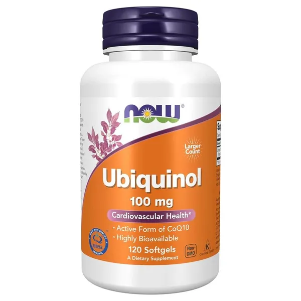 NOW Foods, Ubiquinol, 100 mg, 120 Softgels