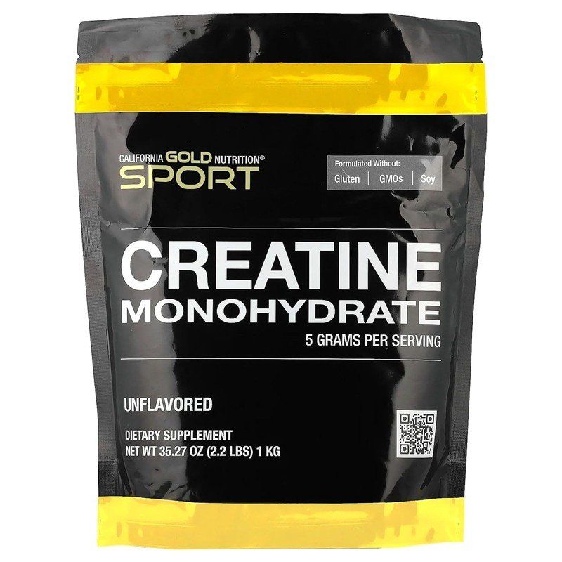 California Gold Nutrition Creatine Monohydrate Unflavored - 1 kg