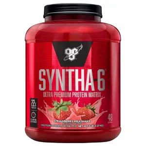 BSN Syntha-6 Ultra Premium Protein Matrix - 5 lbs - strawberry milkshake