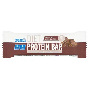 Applied Nutrition Diet Protein Bar, 1.59 oz (45 g) Each - chocolate caramel crisp
