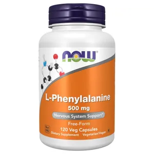 NOW Foods L-Phenylalanine 500 mg - 120 Veg Capsules