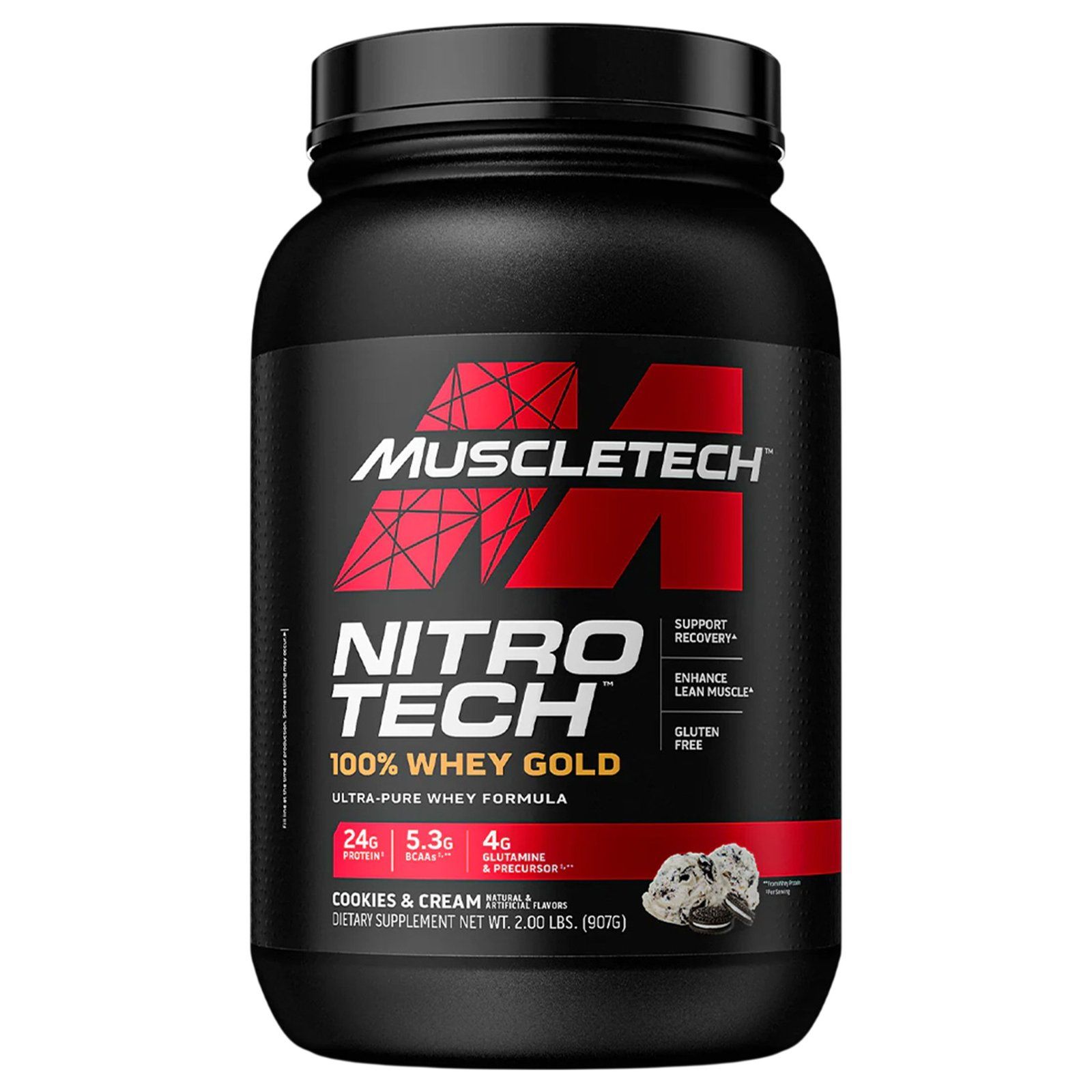 MuscleTech NitroTech 100% Whey Gold - 2 lbs
