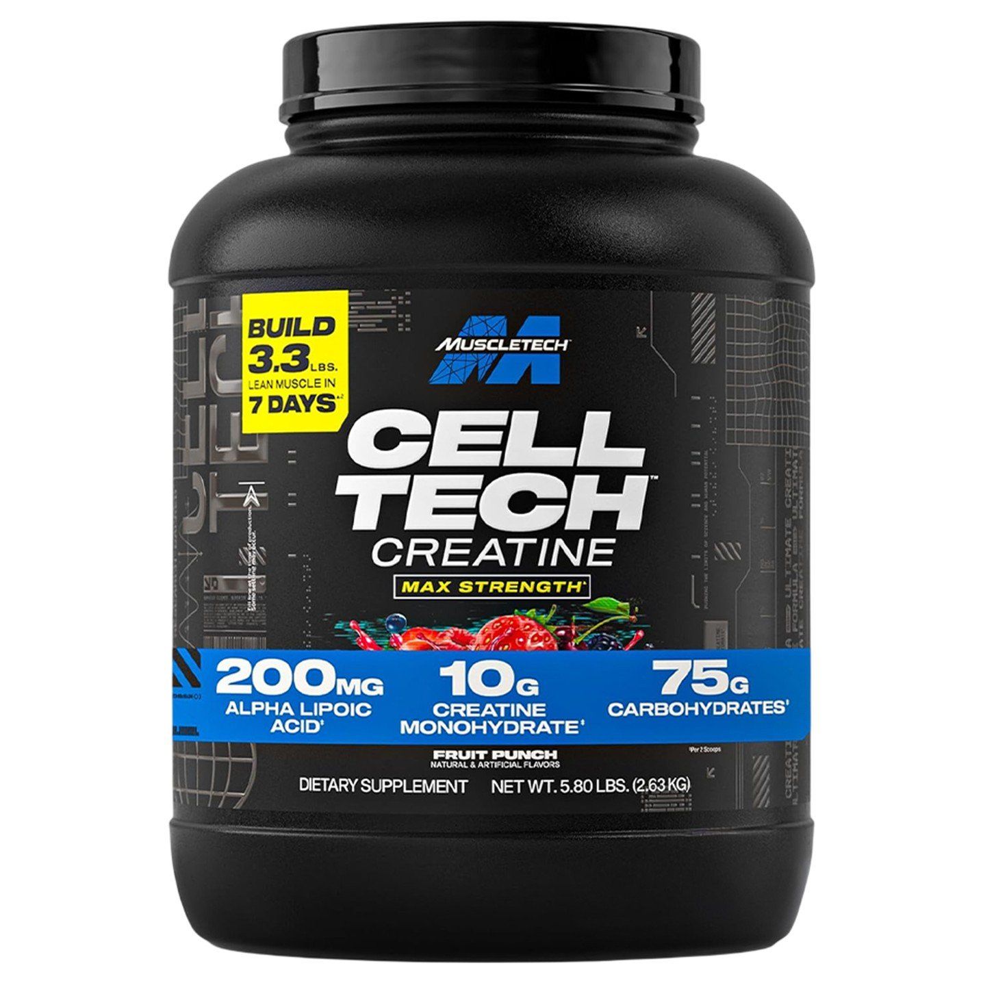 MuscleTech Cell-Tech Fruit Punch - 5.8 lbs