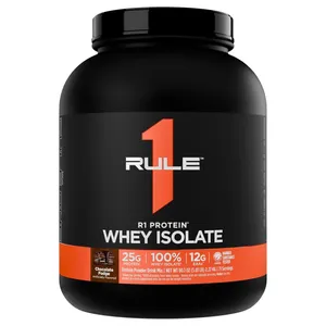Rule 1 Whey Isolate - 5 lbs - chocolate fudge