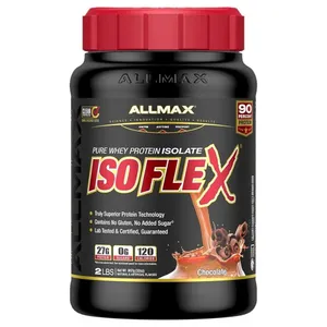 ALLMAX, ISOFLEX, Pure Whey Protein Isolate, Chocolate, 2 lbs (907 g)