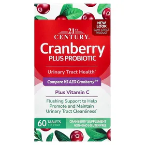 21st Century, Cranberry Plus Probiotic, 60 Tablets