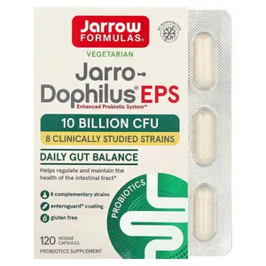 Jarrow Formulas, Jarro-Dophilus EPS, 120 Veggie Caps (5 Billion CFU per Capsule)