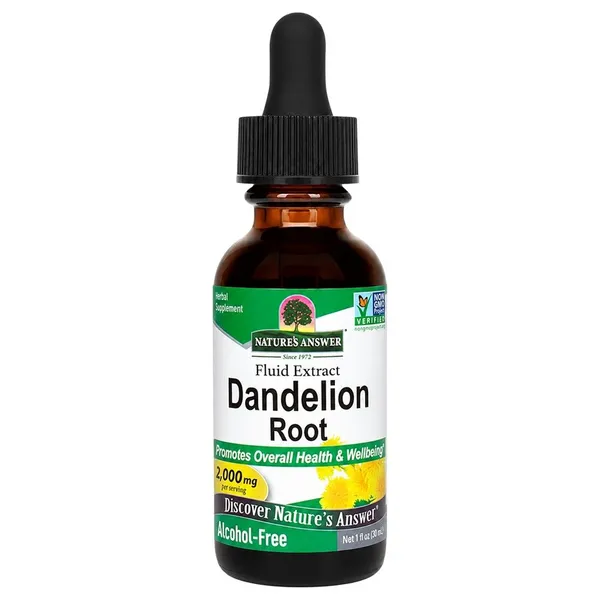 Nature's Answer, Fluid Extract, Dandelion Root, Alcohol Free, 1 fl oz (30 ml)