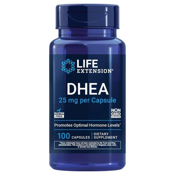 Life Extension, DHEA, 25 mg, 100 Capsules