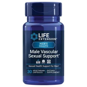 Life Extension, Men's Health, Male Vascular Sexual Support, 30 Vegetarian Capsules