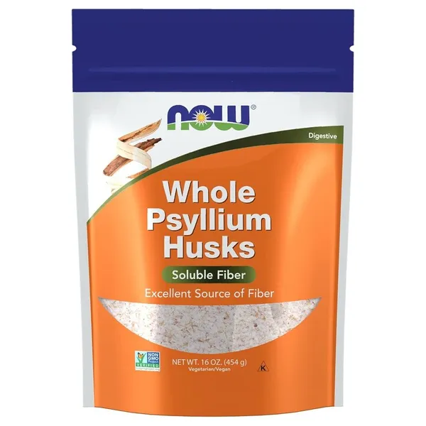 NOW Foods, Whole Psyllium Husks, 16 oz (454 g)