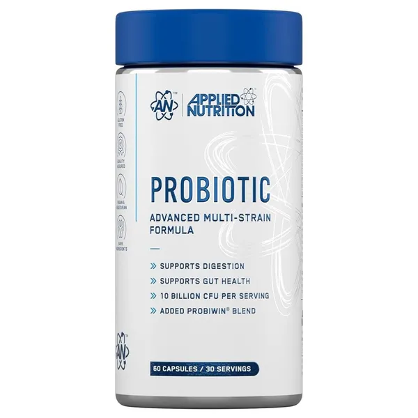 Applied Nutrition, Probiotic Advanced Multi-Strain Formula, 60 Capsules
