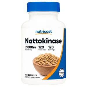 Nutricost, Nattokinase, 100 mg (2,000 FU), 120 Capsules