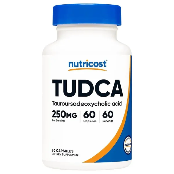 Nutricost, TUDCA, 250 mg, 60 Capsules