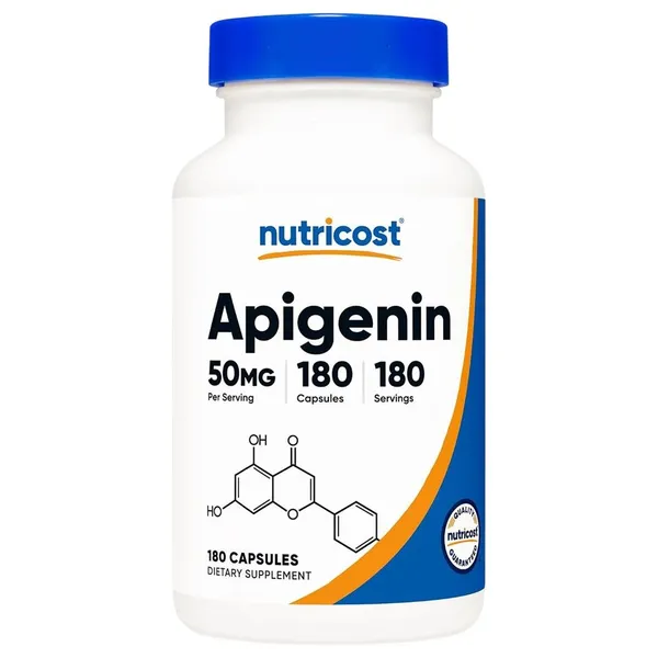 Nutricost, Apigenin, 50 mg, 180 Capsules
