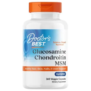 Doctor's Best, Glucosamine Chondroitin MSM, 360 Veggie Capsules
