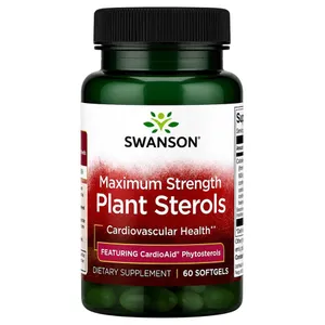 Swanson Vitamins, Plant Sterols, Maximum Strength, 60 Softgels