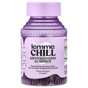 Lemme, Chill, Ashwagandha Gummies, Mixed Berry, 60 Gummies