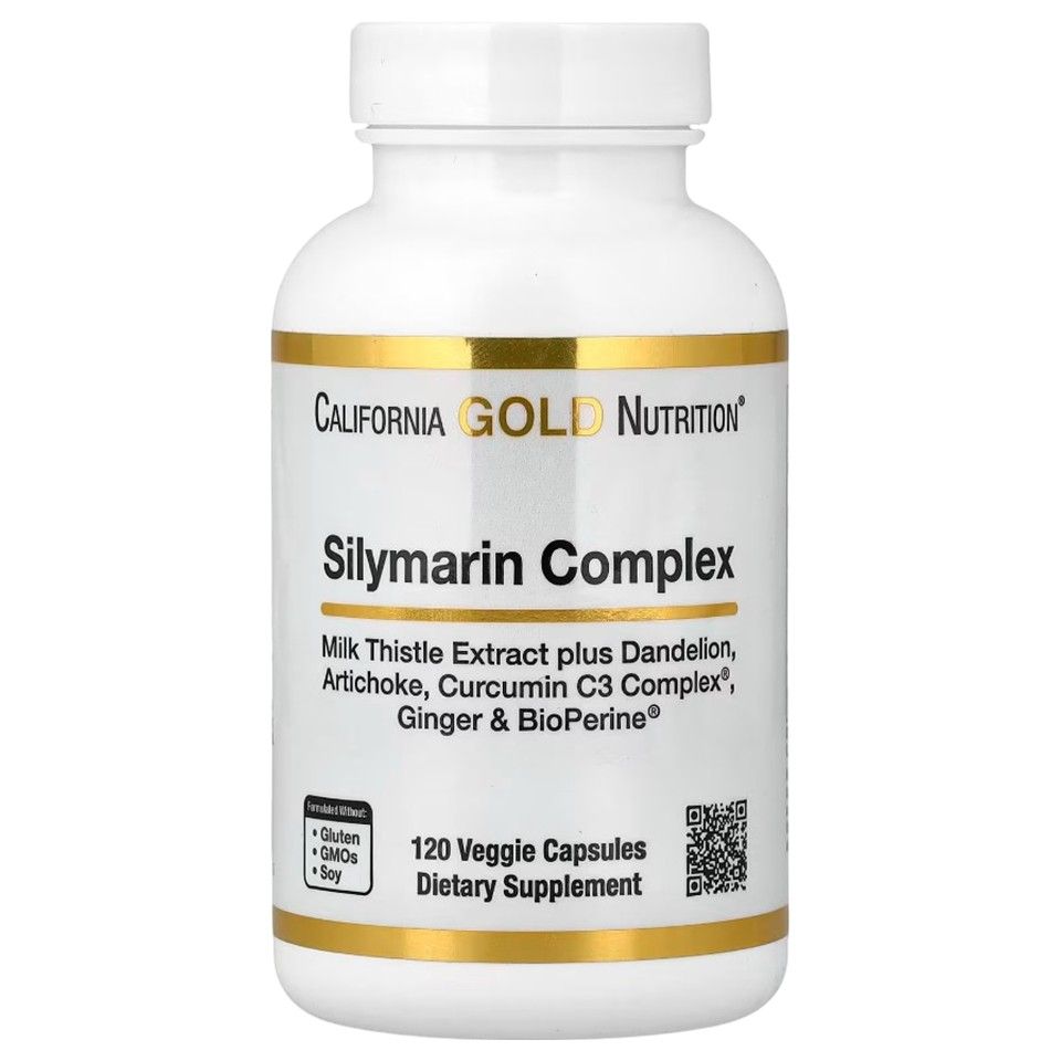 California Gold Nutrition, Silymarin Complex, 120 Veggie Capsules
