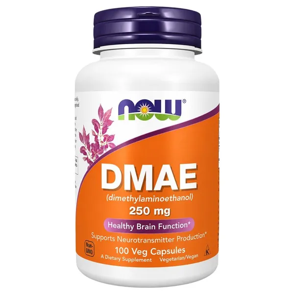 NOW Foods, DMAE, 250 mg, 100 Veg Capsules