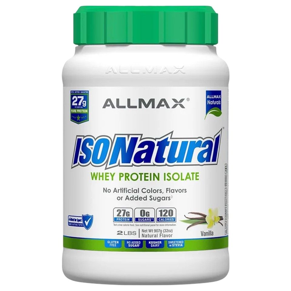 ALLMAX, ISONatural, Whey Protein Isolate, Chocolate, 2 lbs (907 g)