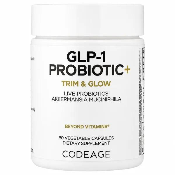 Codeage, GLP-1 Probiotic+, 90 Vegetable Capsules