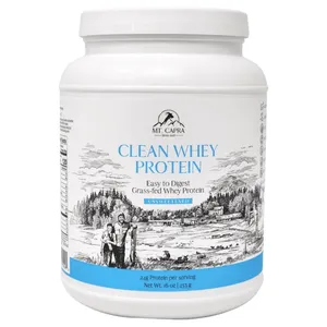 Mt. Capra Clean Whey Protein Unsweetened - 453 g