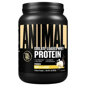 Animal, Isolate Loaded Whey Protein Powder, Vanilla, 2 lb (907 g)