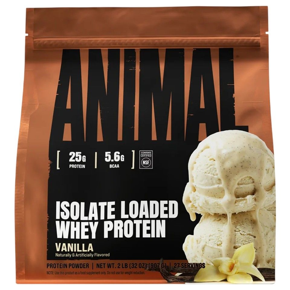 Animal, Isolate Loaded Whey Protein Powder, Chocolate, 2 lb (907 g)